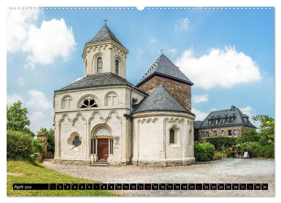 Sacred buildings in Southwest Germany (CALVENDO wall calendar 2024) 