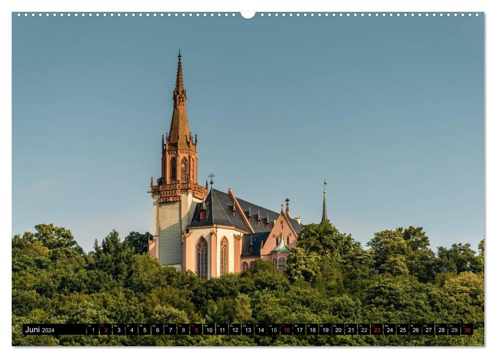 Sacred buildings in Southwest Germany (CALVENDO wall calendar 2024) 
