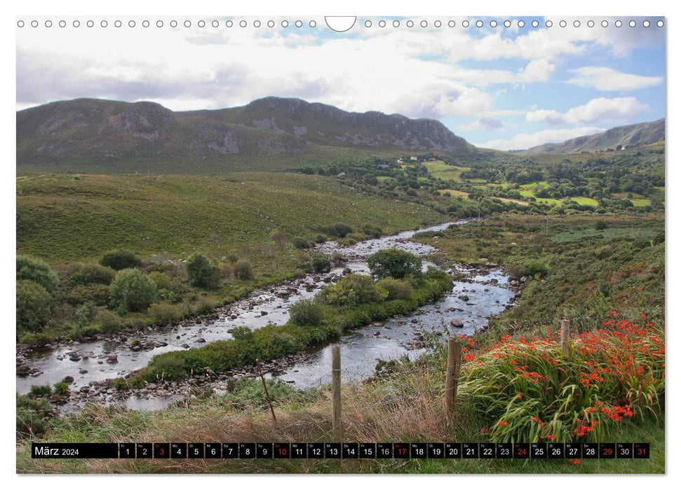 Across Ireland - pure landscapes (CALVENDO wall calendar 2024) 