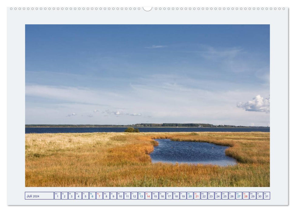 Island hopping along the Baltic Sea (CALVENDO Premium Wall Calendar 2024) 