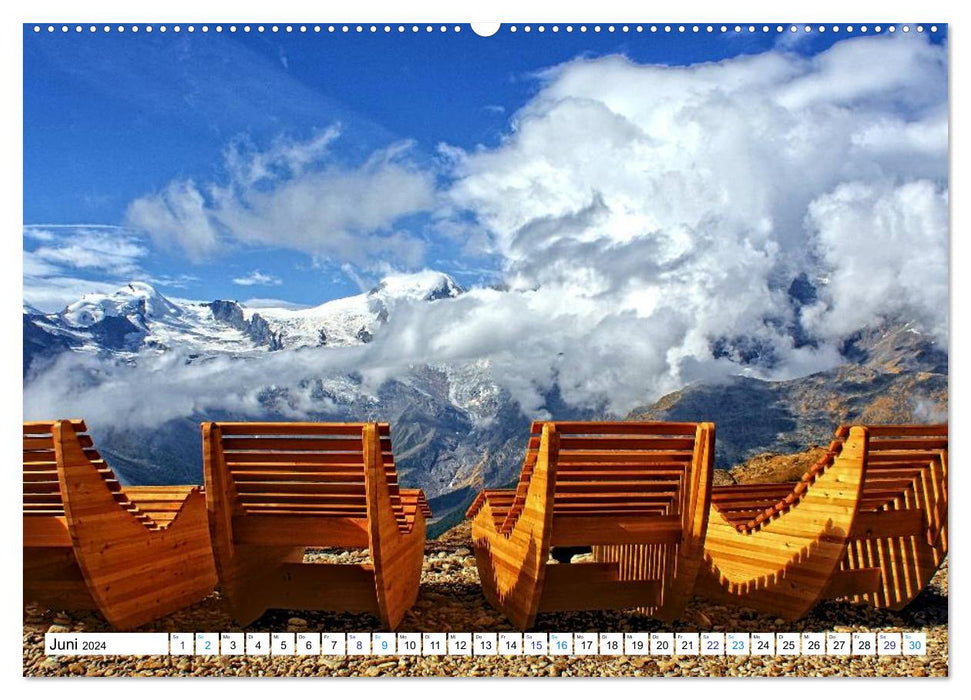 Hello . Landscapes in Switzerland (CALVENDO wall calendar 2024) 