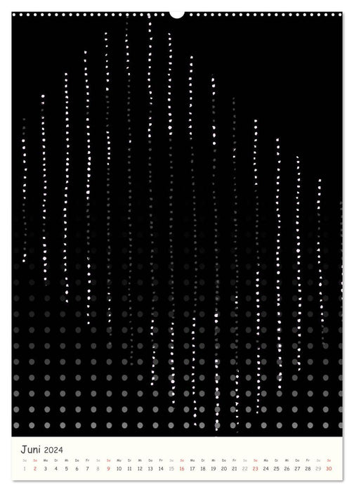 Dot Dot Dot (CALVENDO Premium Wall Calendar 2024) 