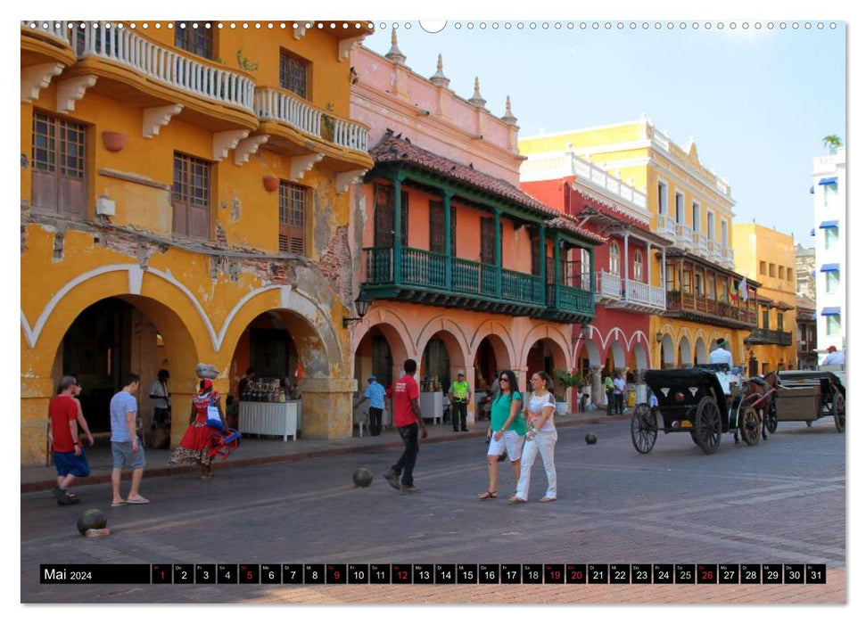 Photoreise durch Kolumbien (CALVENDO Premium Wandkalender 2024)