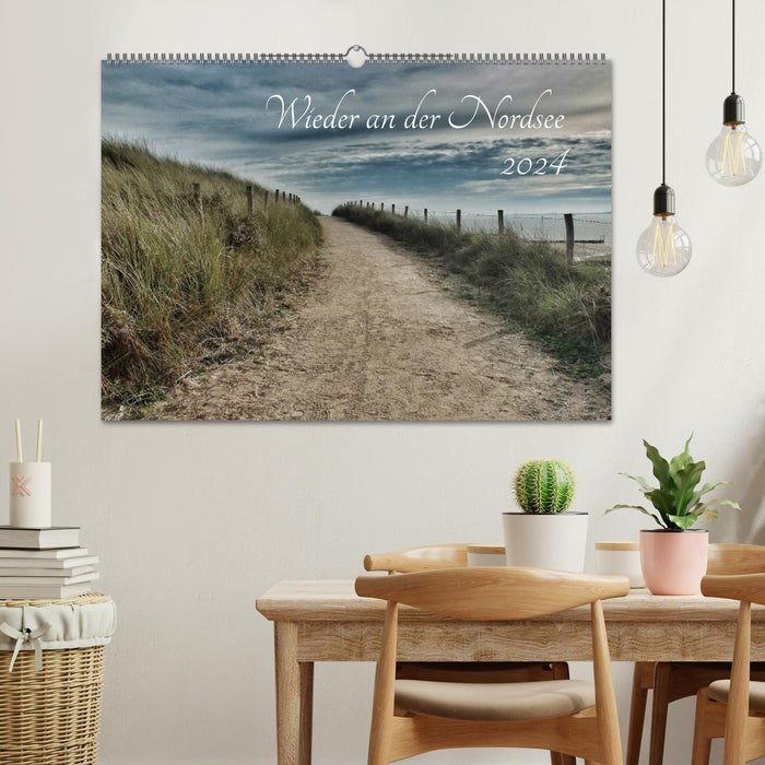 Back at the North Sea (CALVENDO wall calendar 2024) 