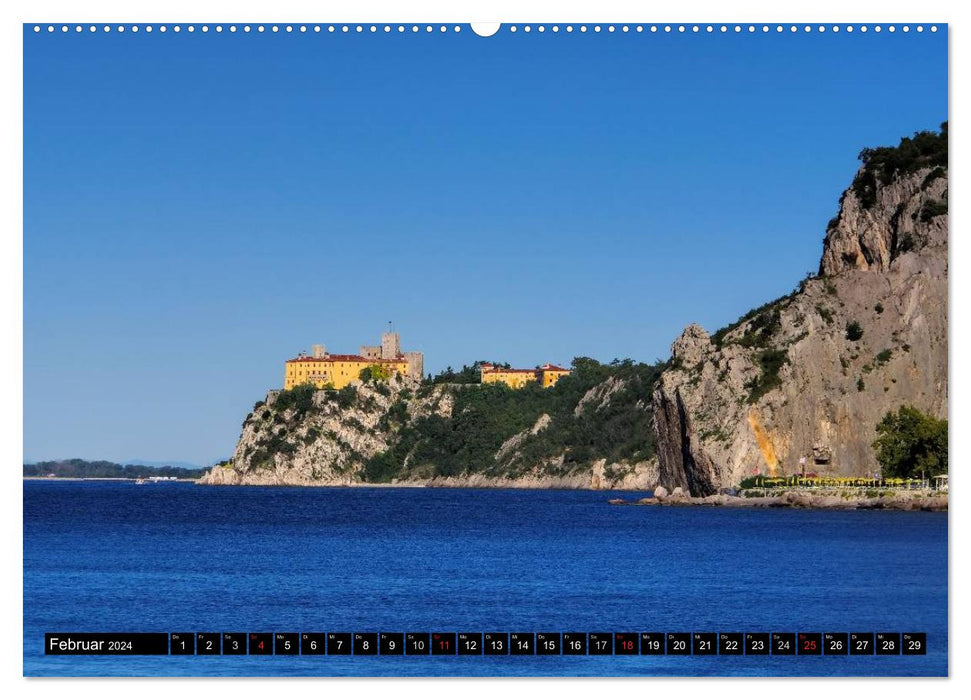 Trieste and its Riviera (CALVENDO wall calendar 2024) 