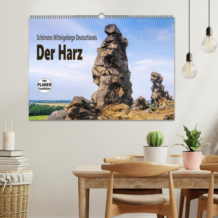 The Harz - Germany's most beautiful low mountain range (CALVENDO wall calendar 2024) 