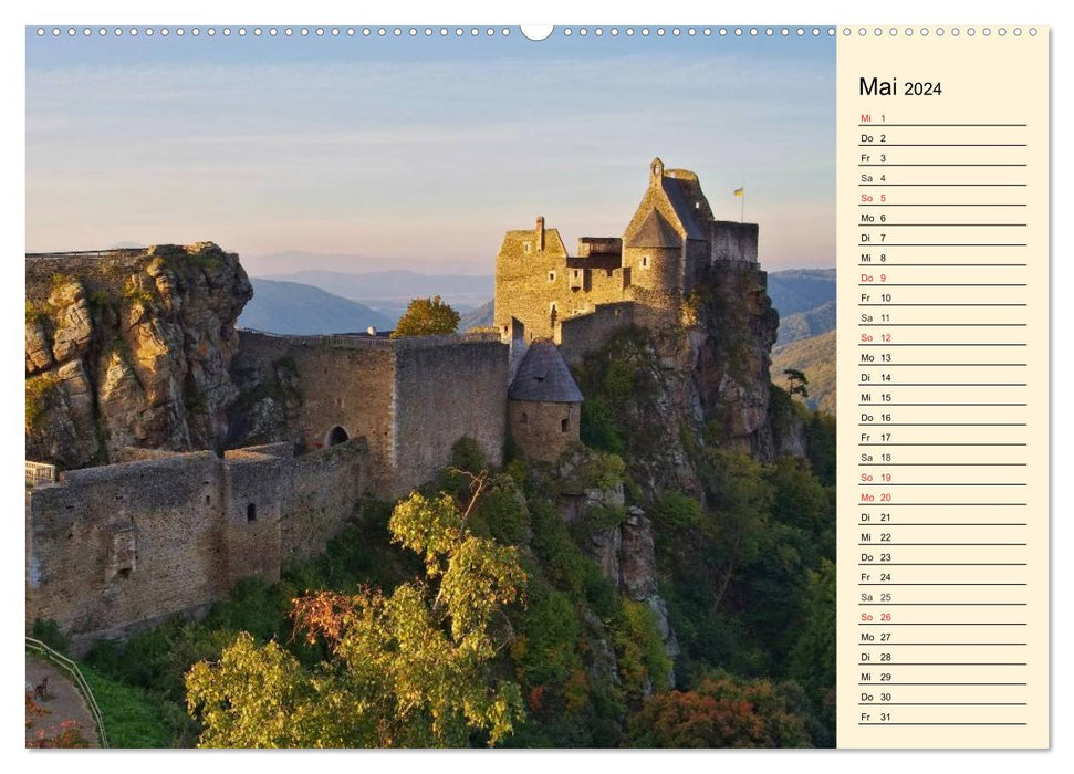 The Wachau - enchanting places on the Danube (CALVENDO wall calendar 2024) 