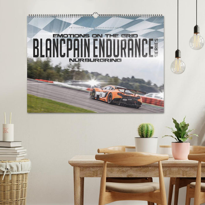 EMOTIONS ON THE GRID - Blancpain Endurance Series Nürburgring (CALVENDO Wandkalender 2024)