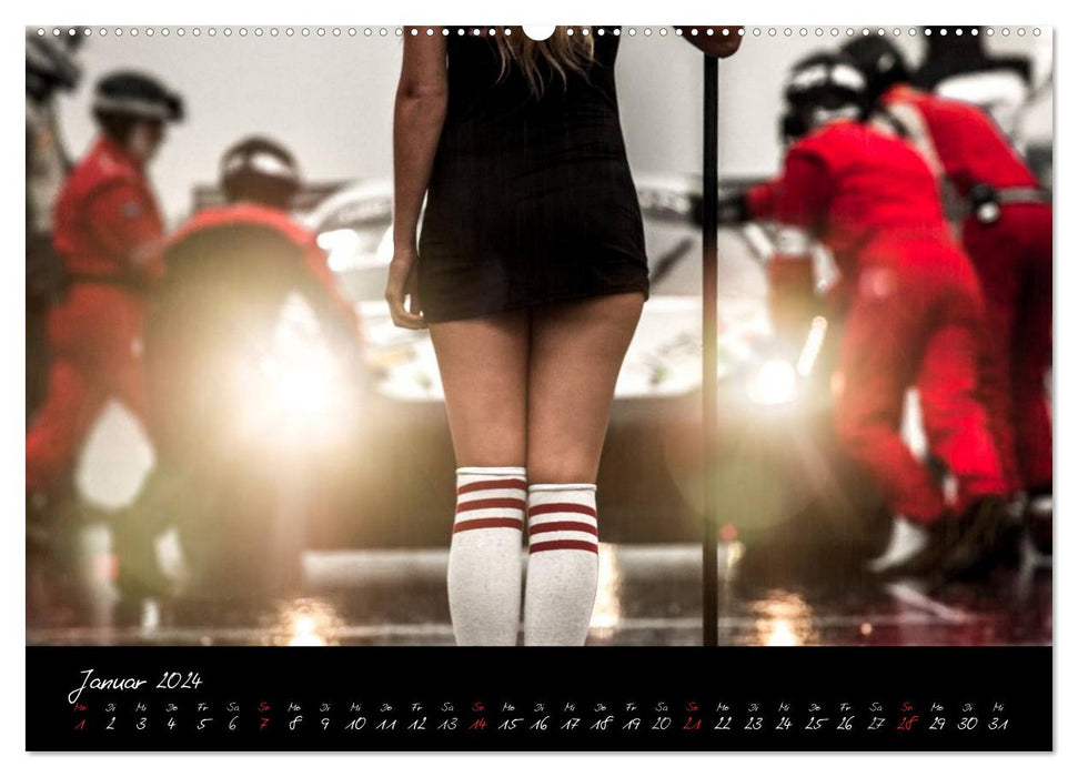 EMOTIONS ON THE GRID - Blancpain Endurance Series Nürburgring (CALVENDO Wandkalender 2024)
