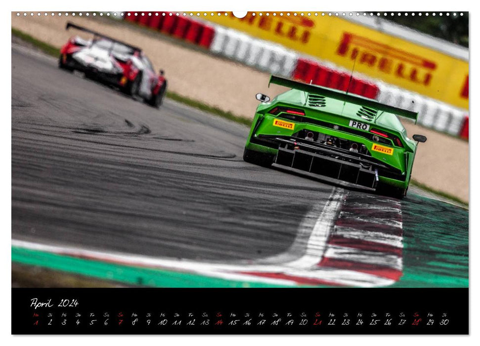 EMOTIONS ON THE GRID - Blancpain Endurance Series Nürburgring (CALVENDO wall calendar 2024) 