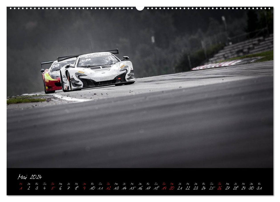 EMOTIONS ON THE GRID - Blancpain Endurance Series Nürburgring (CALVENDO wall calendar 2024) 