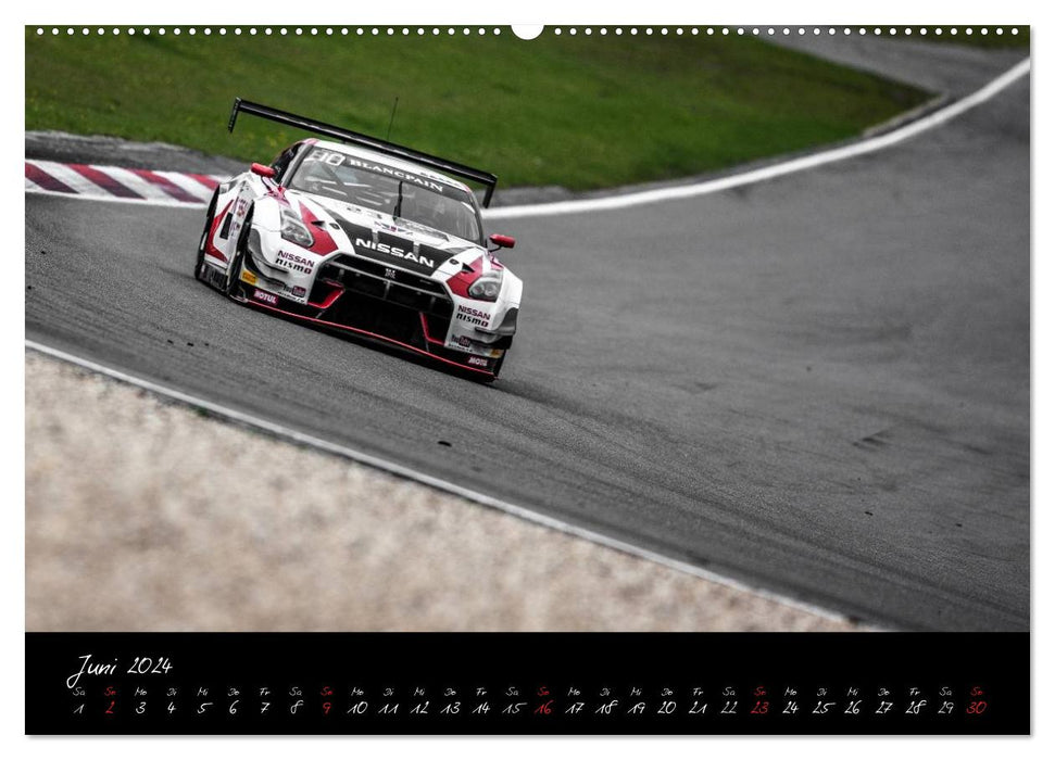 EMOTIONS ON THE GRID - Blancpain Endurance Series Nürburgring (CALVENDO wall calendar 2024) 