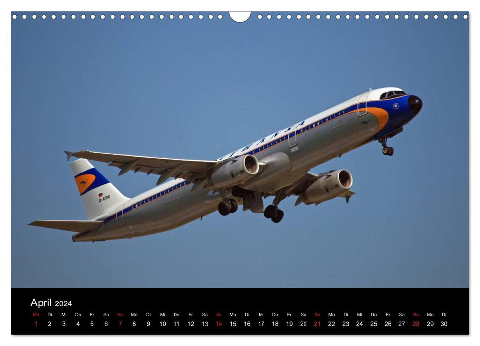 Flugverkehr (CALVENDO Wandkalender 2024)