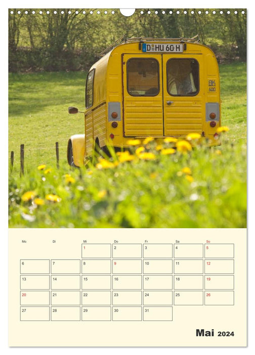 Citroën 2CV - Duck lifestyle (CALVENDO wall calendar 2024) 