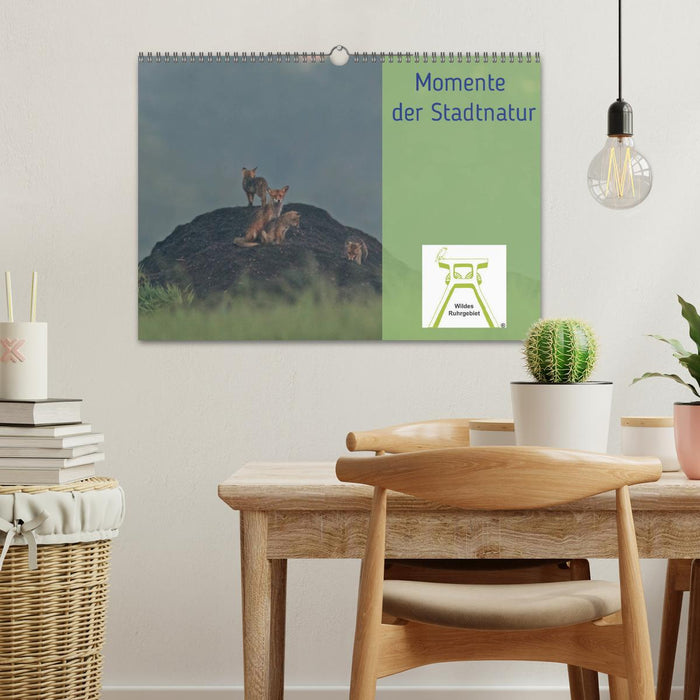 Wild Ruhr area - moments of urban nature (CALVENDO wall calendar 2024) 