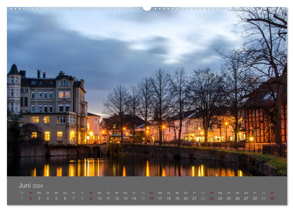 Detmold Lichtspielei (CALVENDO Premium Wall Calendar 2024) 