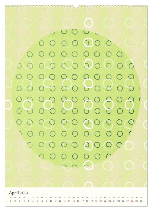 Dot Dot Dot (CALVENDO Wall Calendar 2024) 