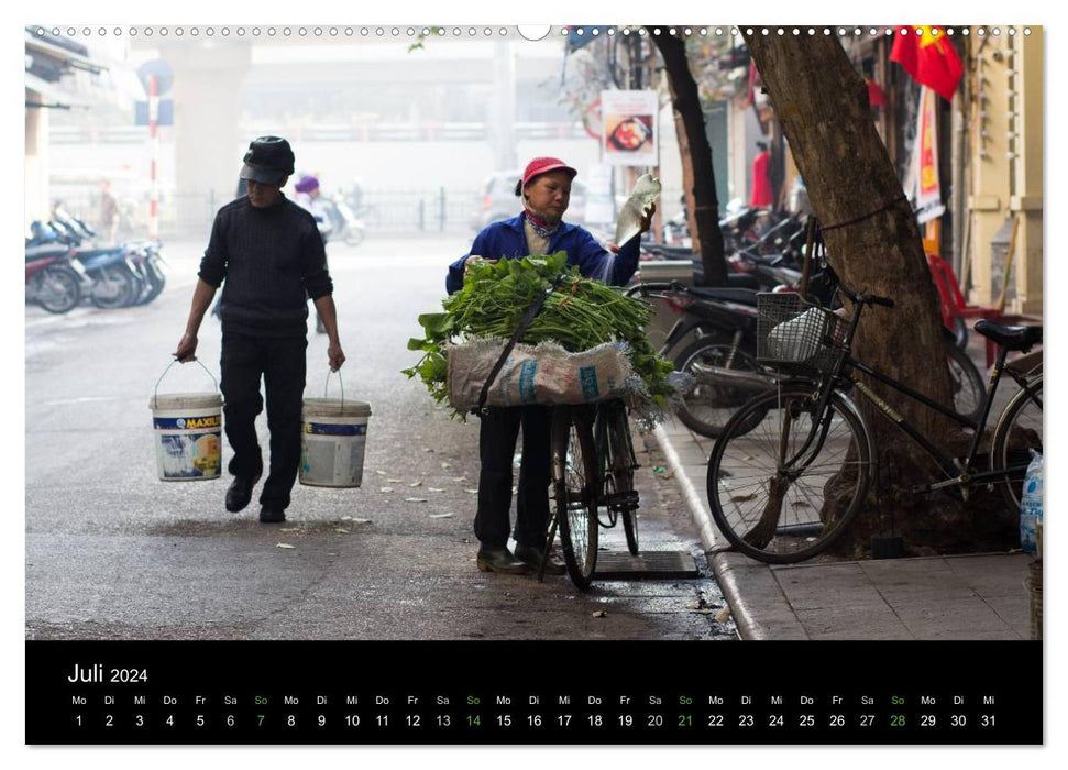 Märkte in Vietnam (CALVENDO Premium Wandkalender 2024)