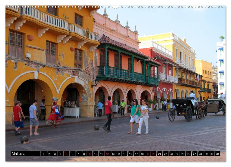 Photo trip through Colombia (CALVENDO wall calendar 2024) 