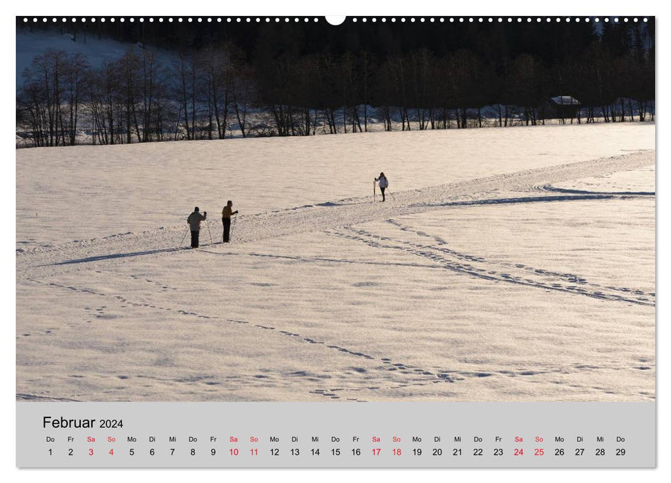 South Tyrolean mountain worlds - The monti pallidi, idyll that seems almost unreal (CALVENDO wall calendar 2024) 