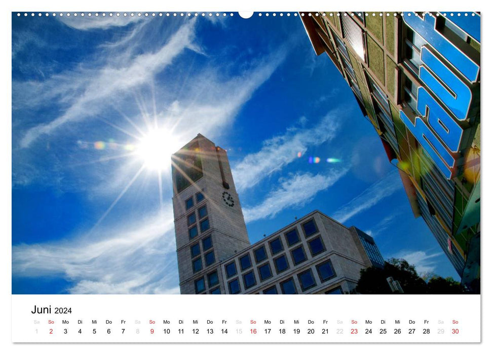 City views of Stuttgart (CALVENDO Premium Wall Calendar 2024) 