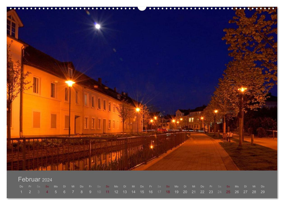 Detmold light play (CALVENDO wall calendar 2024) 