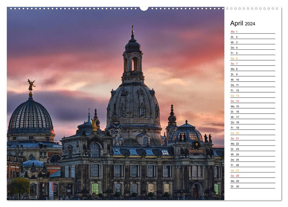 Dresden Bilder 2024 (CALVENDO Wandkalender 2024)