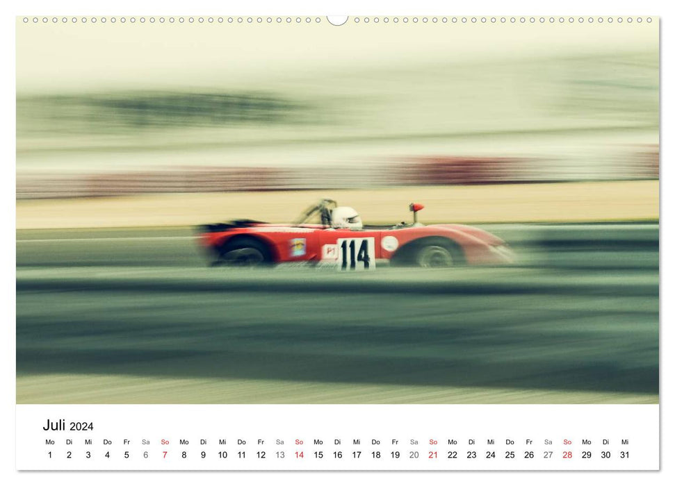In the rush of speed 2024 (CALVENDO Premium Wall Calendar 2024) 