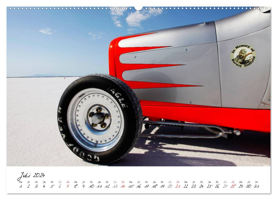 The World of Records - Bonneville Speedway (CALVENDO Premium Wall Calendar 2024) 