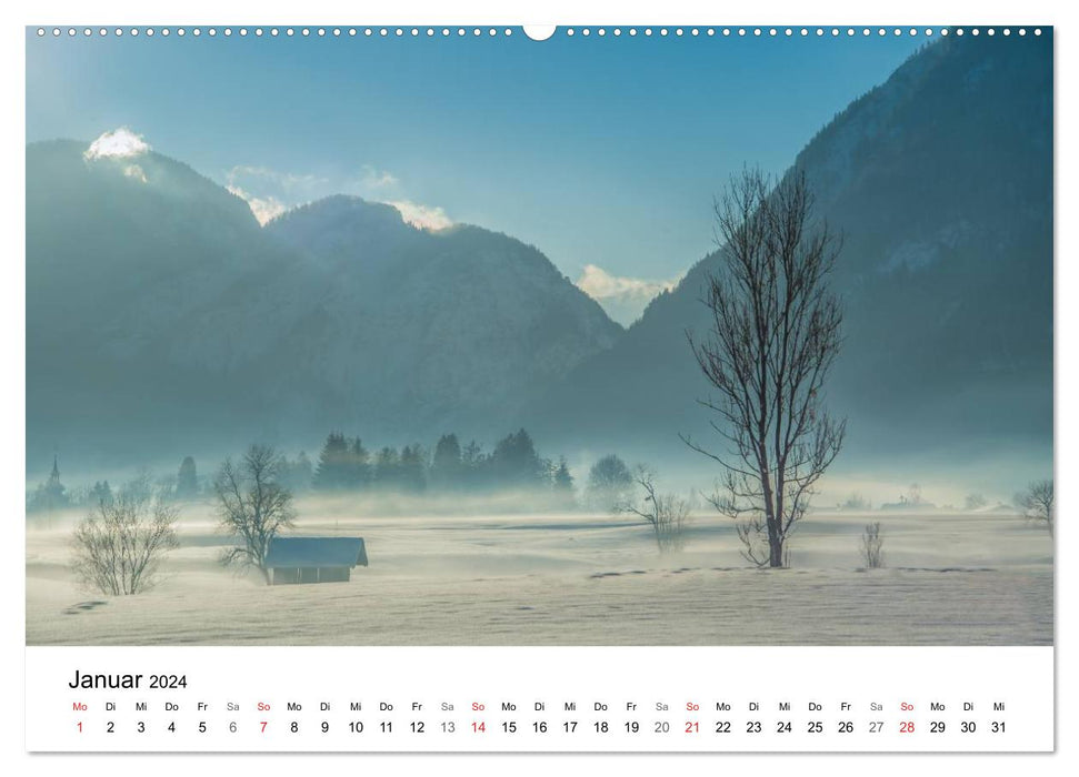 Salzburger Saalachtal - unterwegs im Pinzgau (CALVENDO Premium Wandkalender 2024)