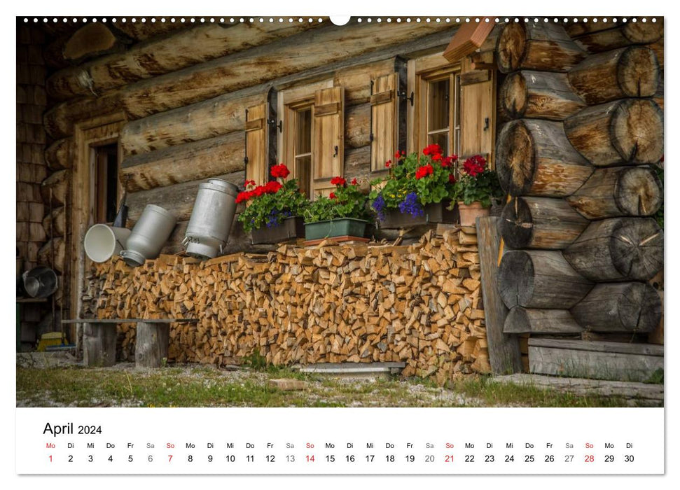 Salzburger Saalachtal - unterwegs im Pinzgau (CALVENDO Premium Wandkalender 2024)