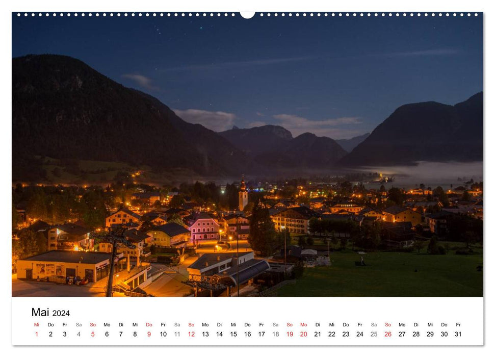 Salzburger Saalachtal - out and about in Pinzgau (CALVENDO Premium Wall Calendar 2024) 