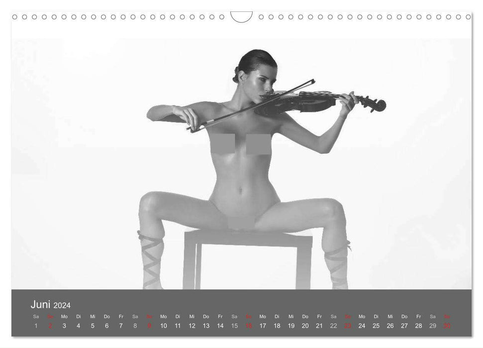 Nude and visions (CALVENDO wall calendar 2024) 