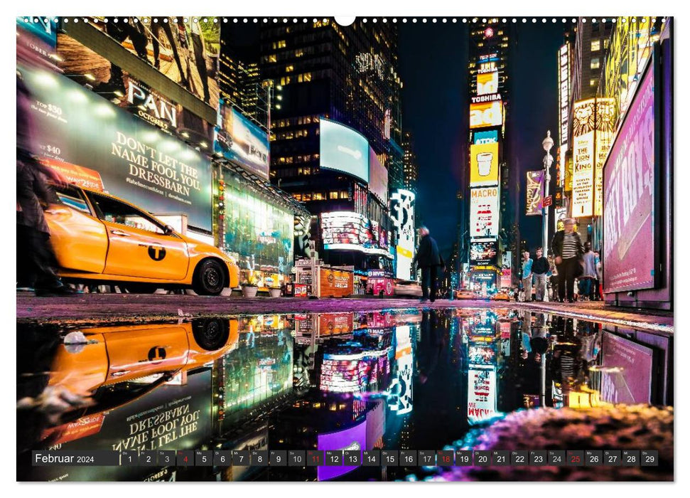 Wanderlust New York City (Calendrier mural CALVENDO 2024) 