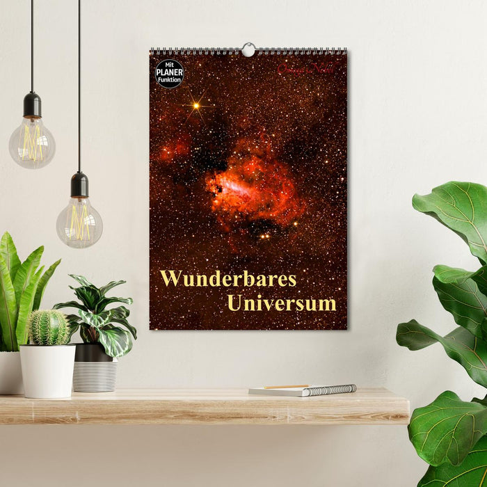 Wunderbares Universum (CALVENDO Wandkalender 2024)