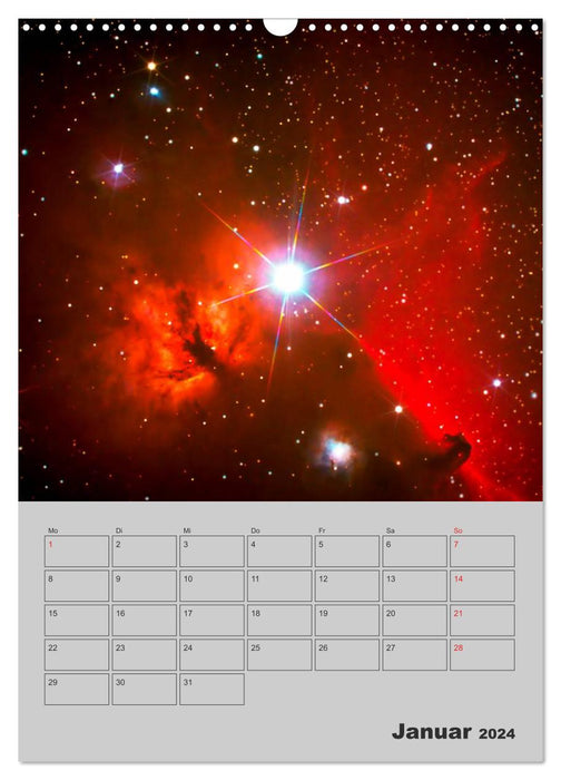 Wunderbares Universum (CALVENDO Wandkalender 2024)