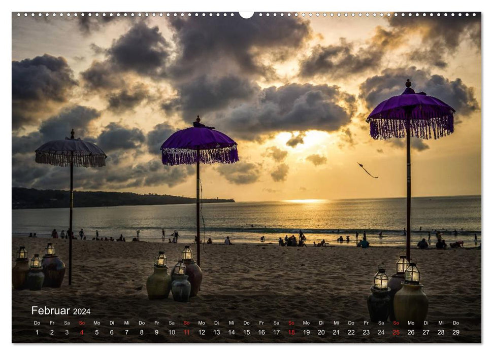 Bali – Île des Temples, des Dieux et des Démons (Calvendo Premium Wall Calendar 2024) 