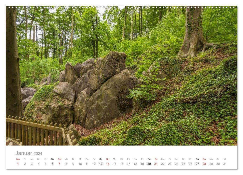 Märkisches Sauerland (CALVENDO Premium Wall Calendar 2024) 