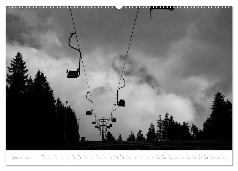 Mystical Black Forest (CALVENDO Premium Wall Calendar 2024) 