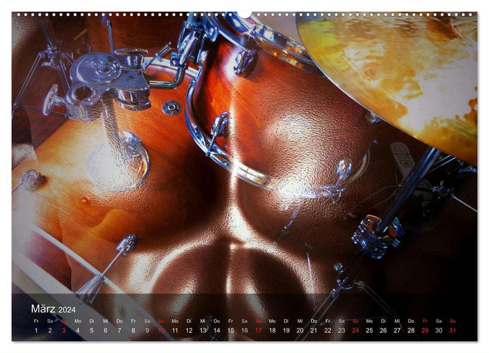 Erotische Klangfarben (CALVENDO Premium Wandkalender 2024)