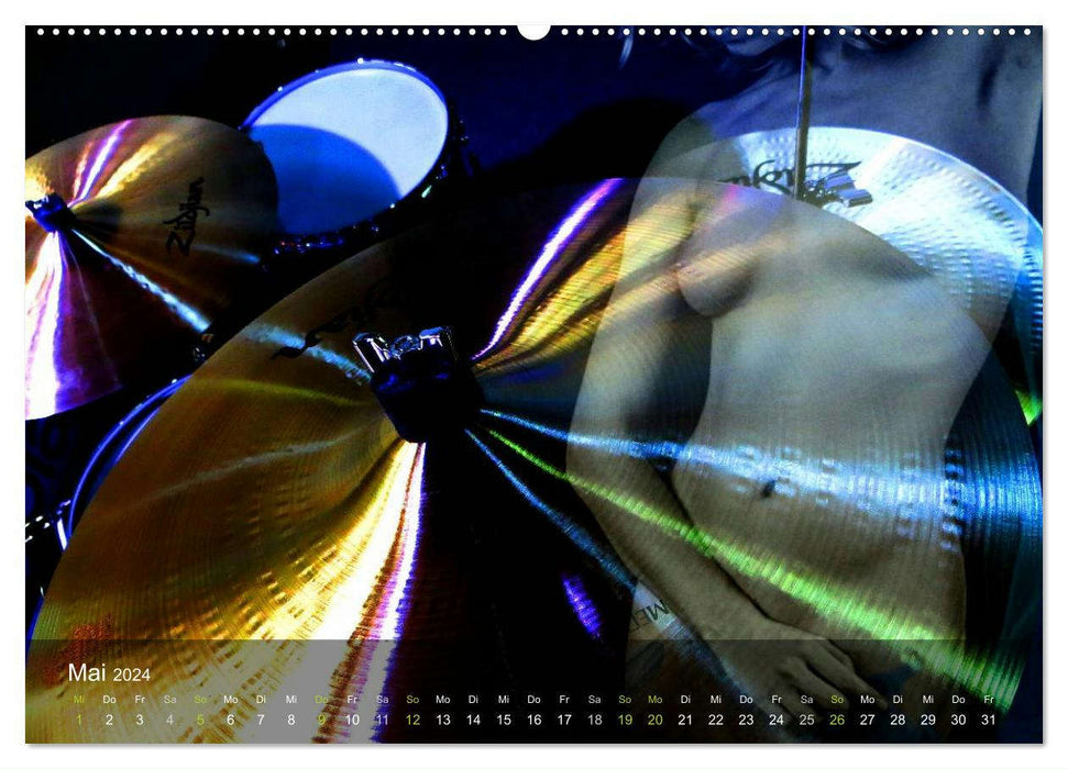 Erotische Klangfarben (CALVENDO Premium Wandkalender 2024)
