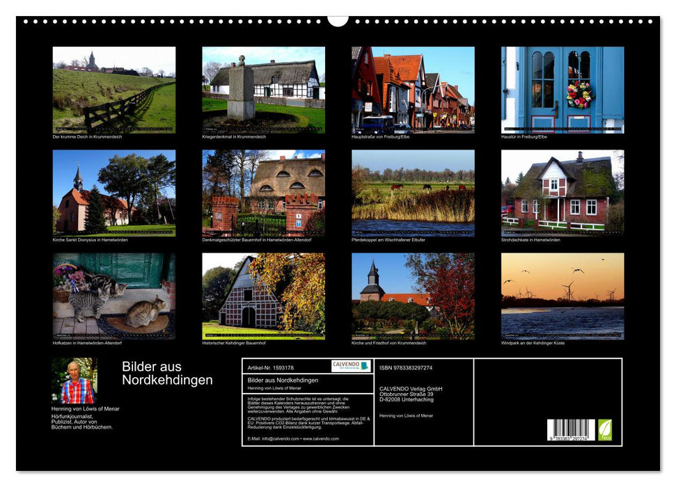 Pictures from Nordkehdingen (CALVENDO wall calendar 2024) 