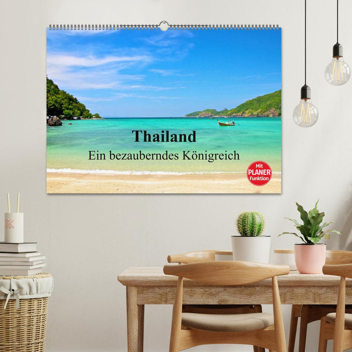 Thaïlande - Un royaume enchanteur (Calendrier mural CALVENDO 2024) 