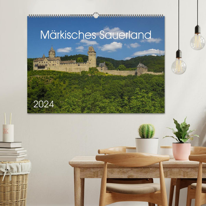 Märkisches Sauerland (calendrier mural CALVENDO 2024) 