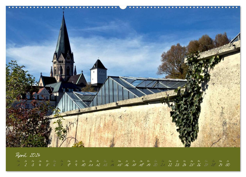 Walk around the St. Ottilien Monastery (CALVENDO Premium Wall Calendar 2024) 