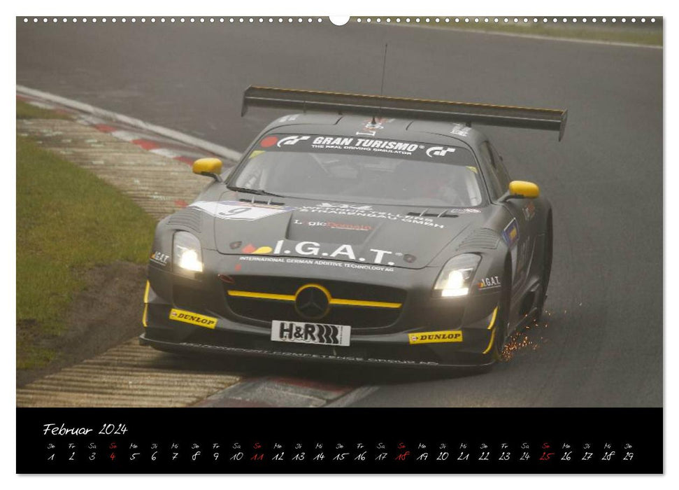 Motorsport Action 2024 (CALVENDO Premium Wandkalender 2024)