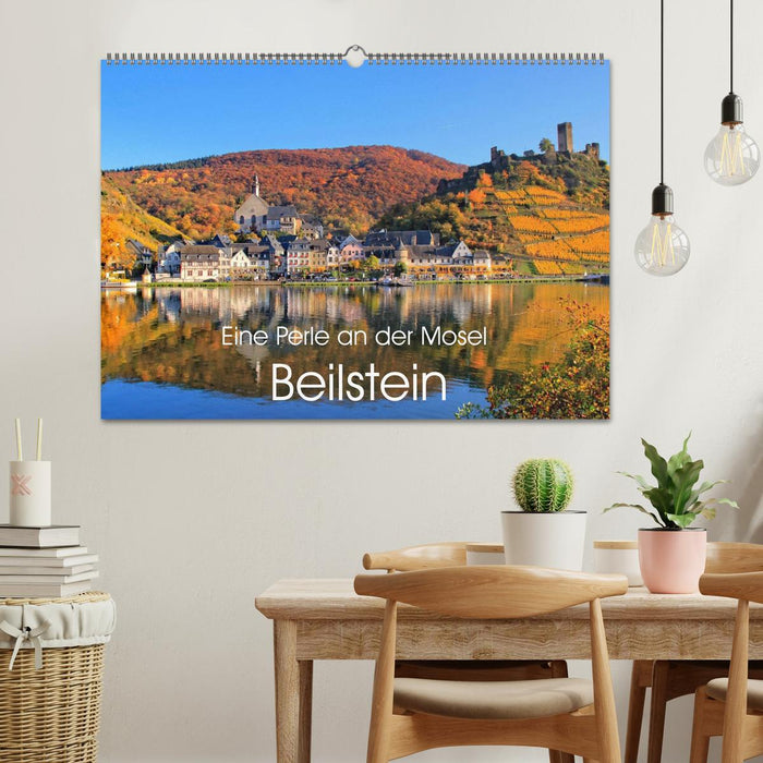 A pearl on the Moselle - Beilstein (CALVENDO wall calendar 2024) 