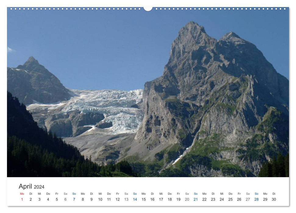 Panoramas suisses (calendrier mural CALVENDO 2024) 