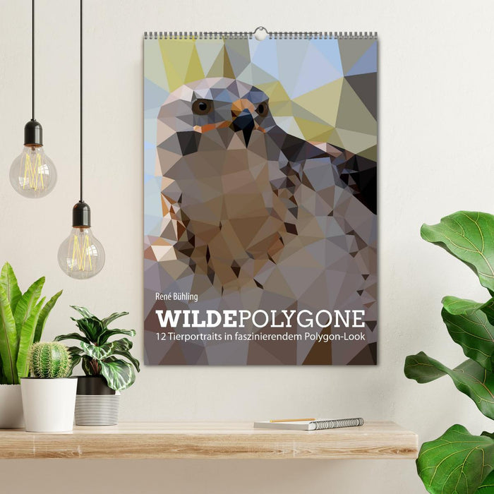 Wild polygons (CALVENDO wall calendar 2024) 