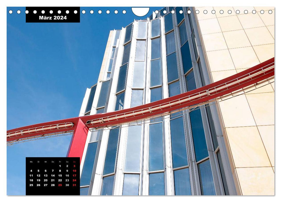 Architektur - Bauwerke mit künstlerischer Gestaltung (CALVENDO Wandkalender 2024)